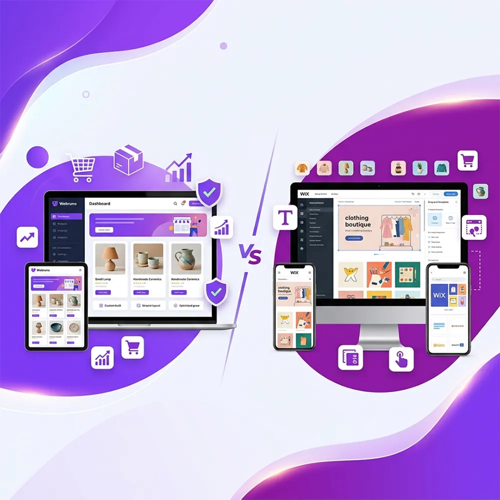 Webruno vs Wix: Which Is Better for Small Online Stores?