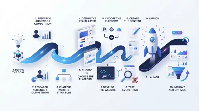 Step-by-Step Web Design Process: From Idea to Launch