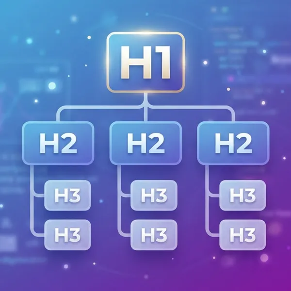 4. Proper Heading Structure (H1, H2, H3)